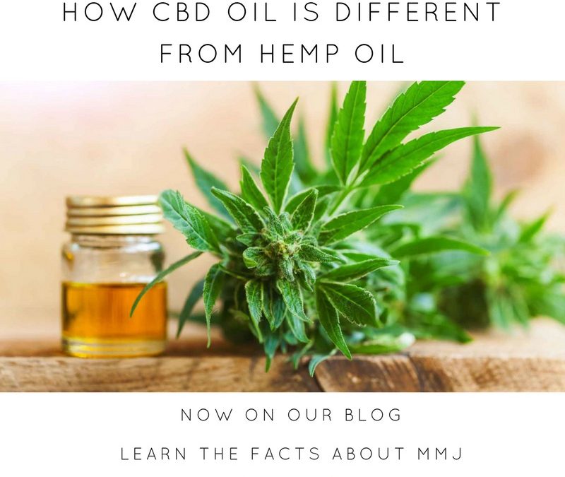 HOW CBD OIL IS DIFFERENT FROM HEMP OIL