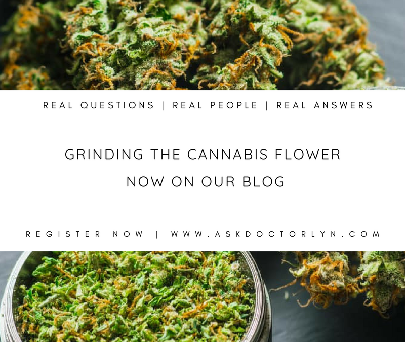 Grinding The Cannabis Flower